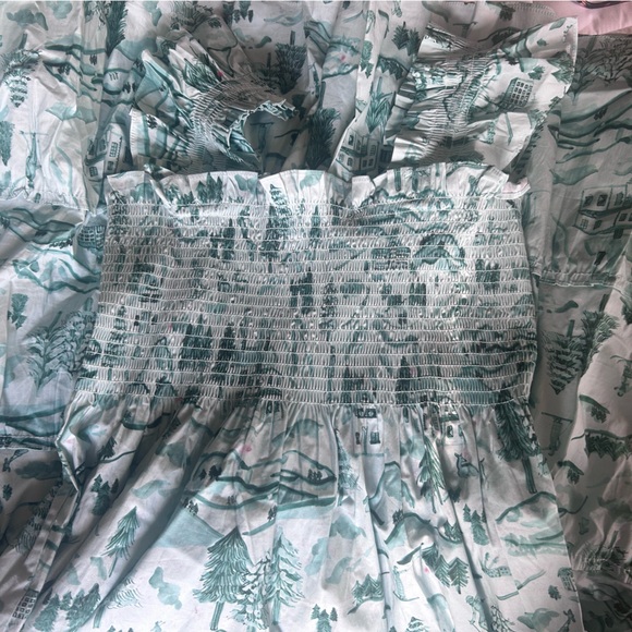 Hill House Home Nap Dress in Ski Chalet pattern - Picture 5 of 5